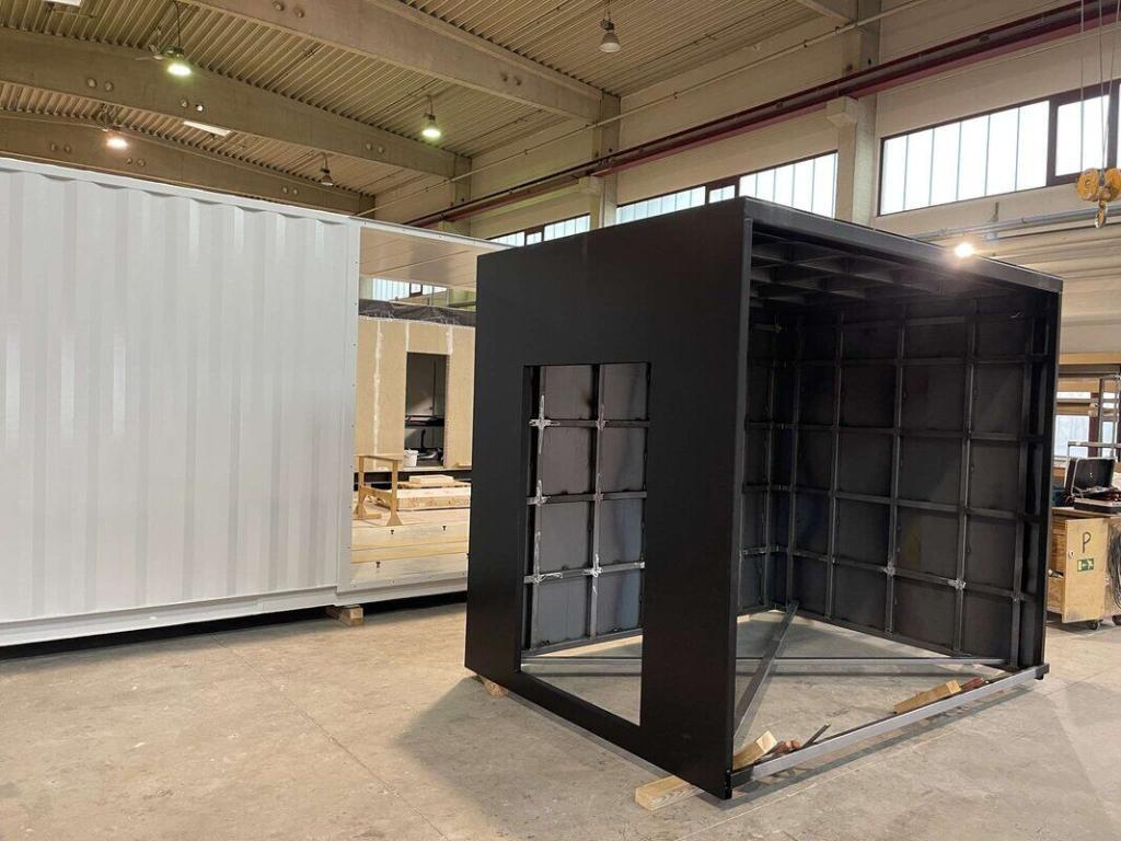 Verkleidung des mobilen CT