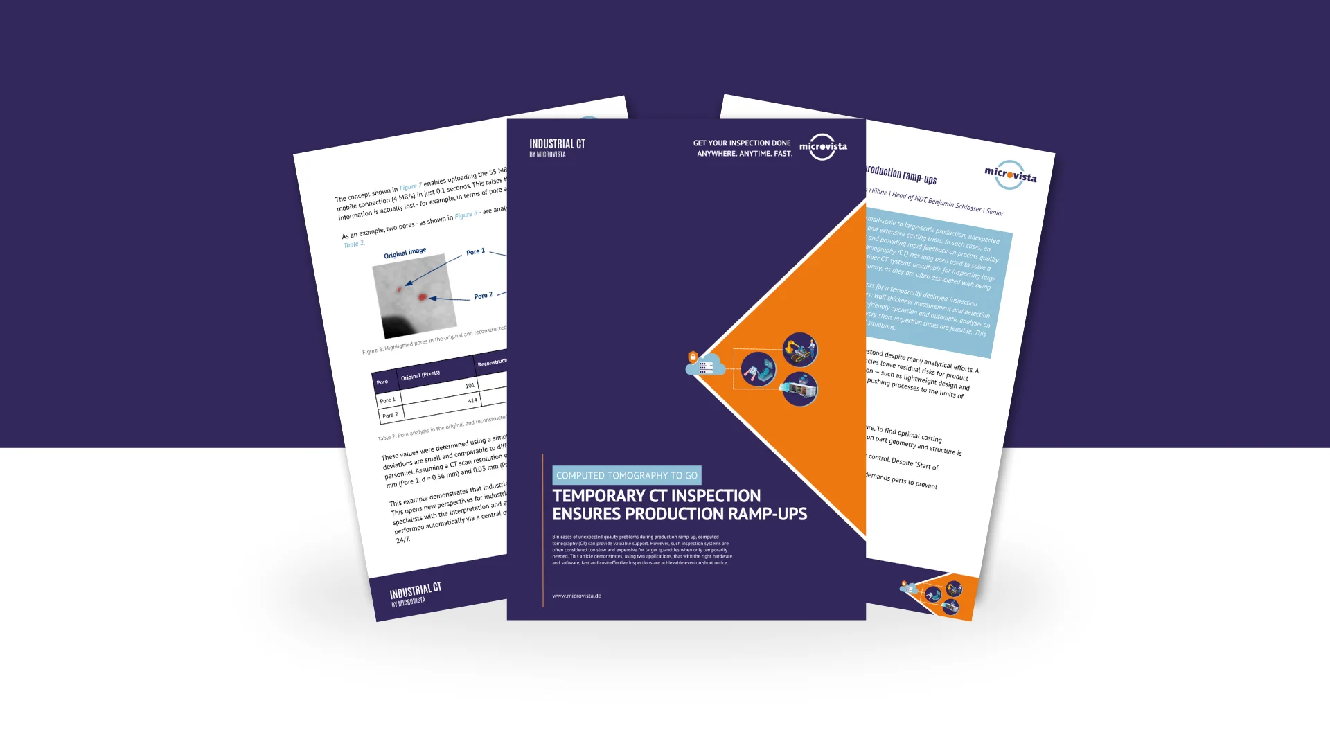 Temporäre CT Inspektion für Serienanläufe