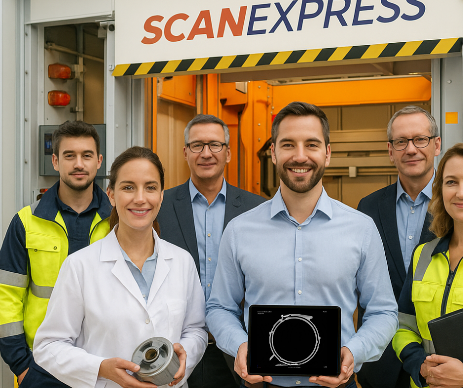 ScanExpress mobile industrial CT scanner